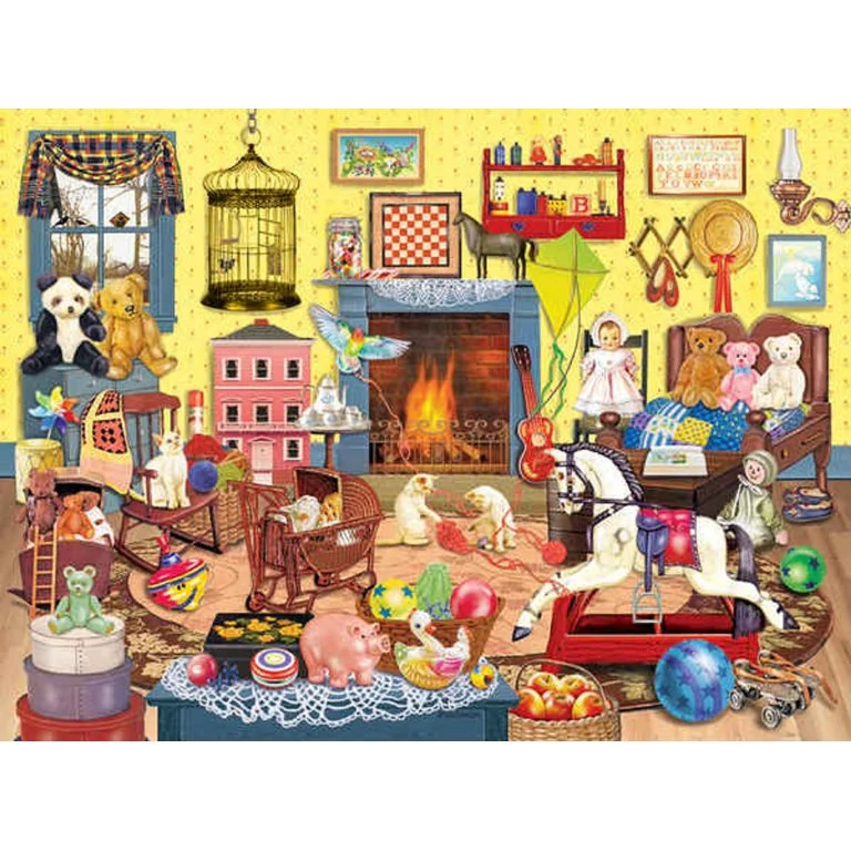 PFG - Who Left The Door Open, Rosiland Solomon (550pcs) (Usages/Used - Puzzles for Good)