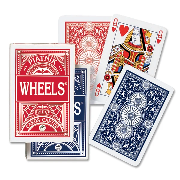 Wheels Bridge-Size Playing Cards