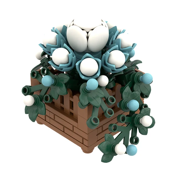 Brixies Flowers - Mini Azur Blossoms (128pcs)