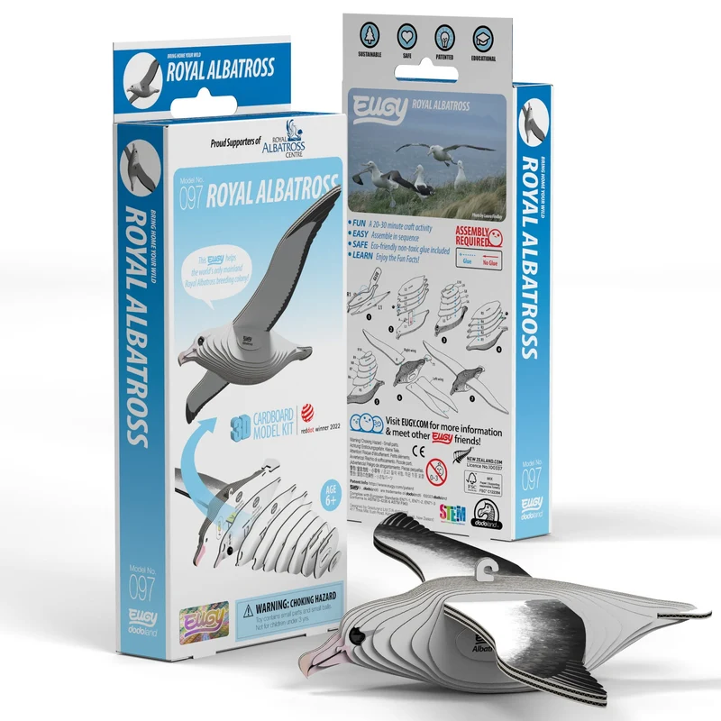 Öko-Puzzle 3D – Königsalbatros