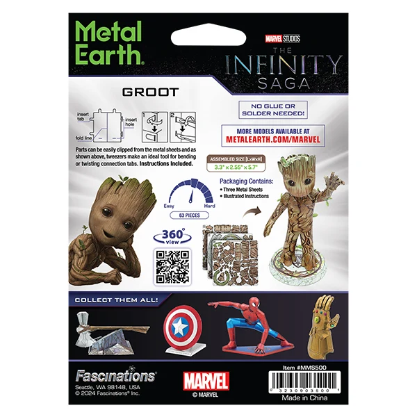 Metal Earth® - 3D Marvel - Groot