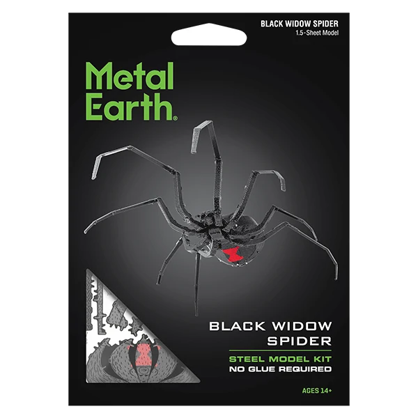 Metal Earth® - 3D Black Widow Spider