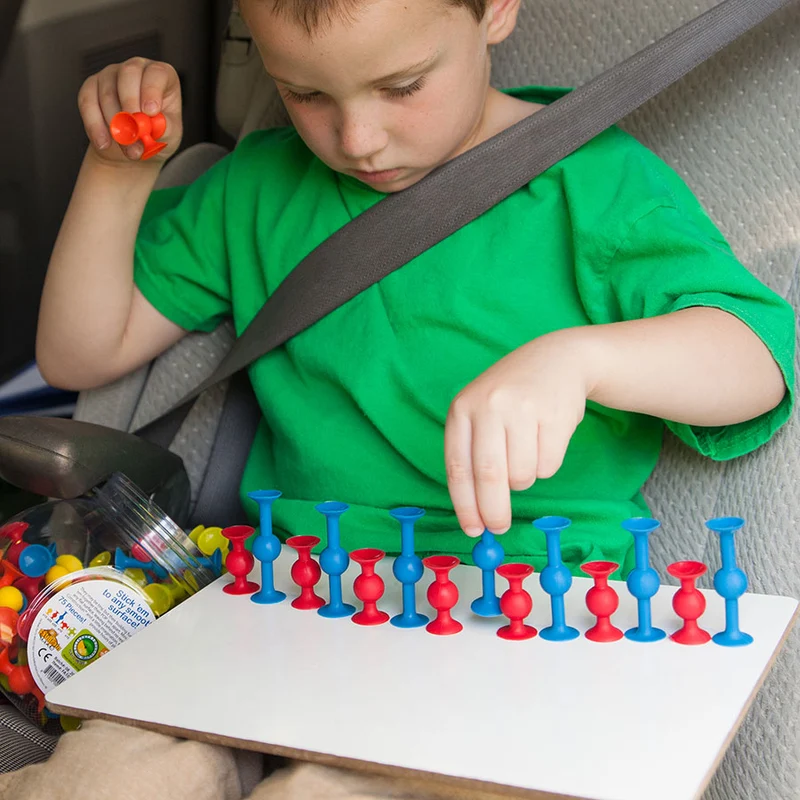 Mini-Saugnapf-Bausteine Squigz 75 Teile