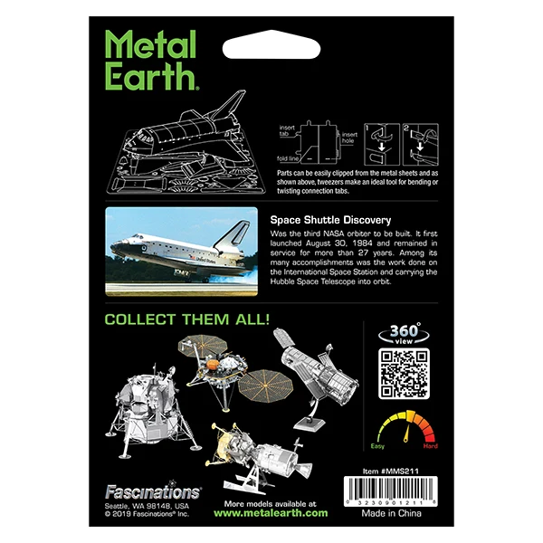 Metal Earth® - 3D Space Shuttle Discovery