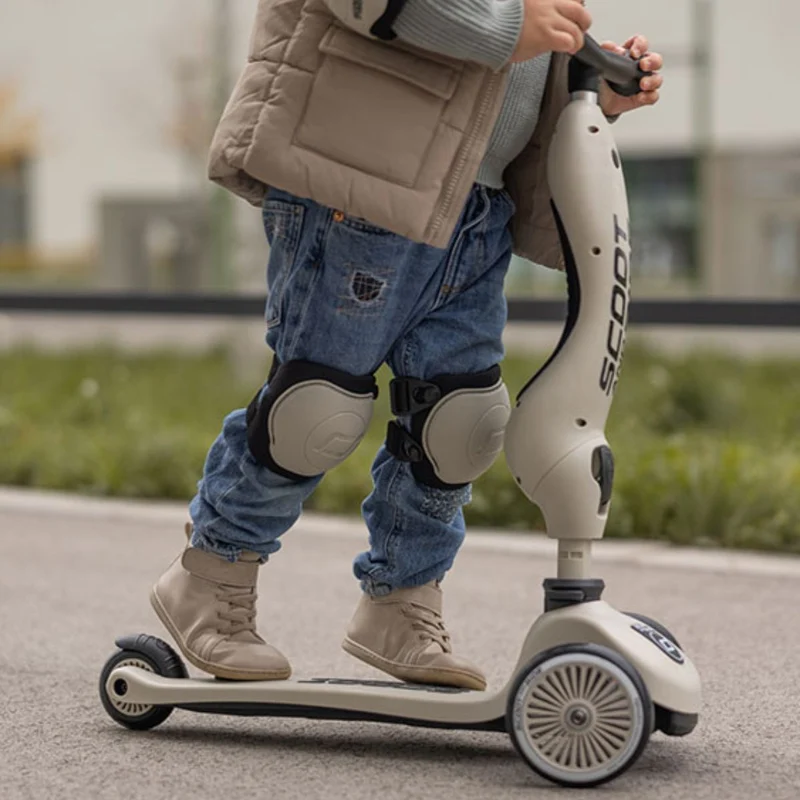 Schutzausrüstung für Kinder S - Ash