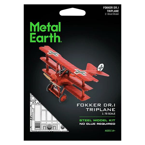 Metal Earth® - 3D Baron Von Richthofen Tri-Wing Fokker