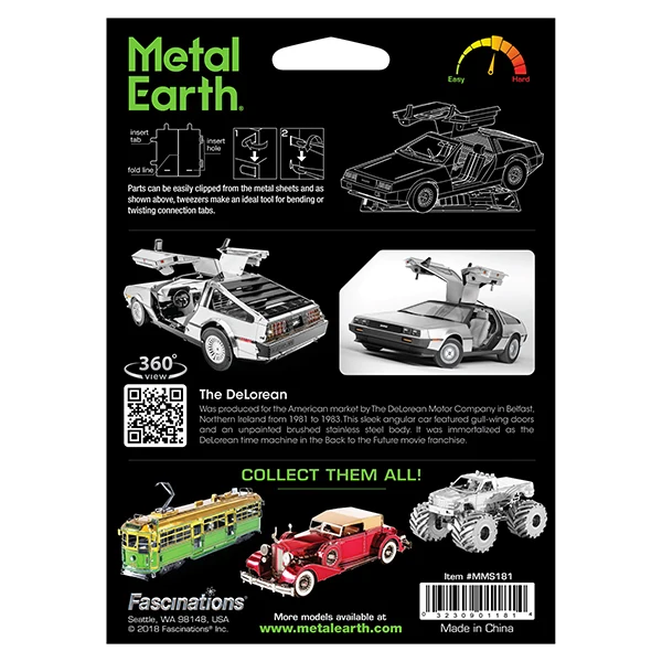 Metal Earth® - 3D DeLorean