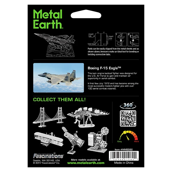 Metal Earth® - 3D F-15 Eagle
