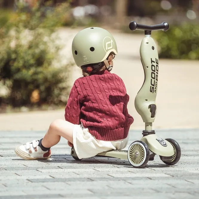 Kinderhelm 3+ S-M - Olive