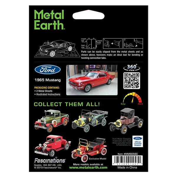 Metal Earth® - 3D 1965 Ford Mustang