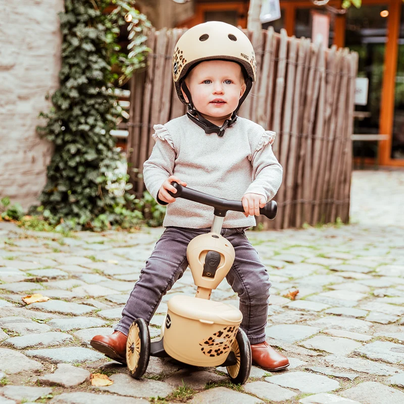 Laufrad und Fahrrad 2in1 Highwaykick 1 Lifestyle 1-5 Jahre - Leopard