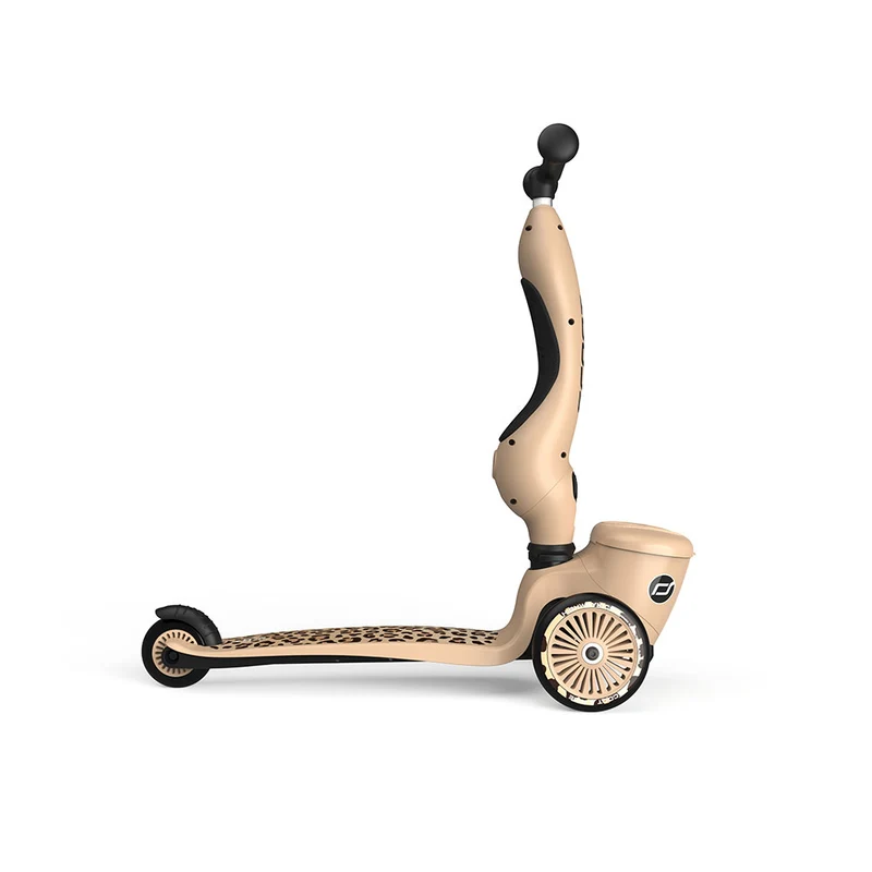 Laufrad und Fahrrad 2in1 Highwaykick 1 Lifestyle 1-5 Jahre - Leopard