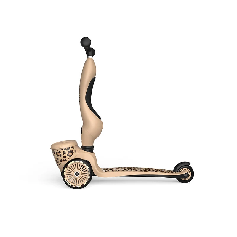 Laufrad und Fahrrad 2in1 Highwaykick 1 Lifestyle 1-5 Jahre - Leopard
