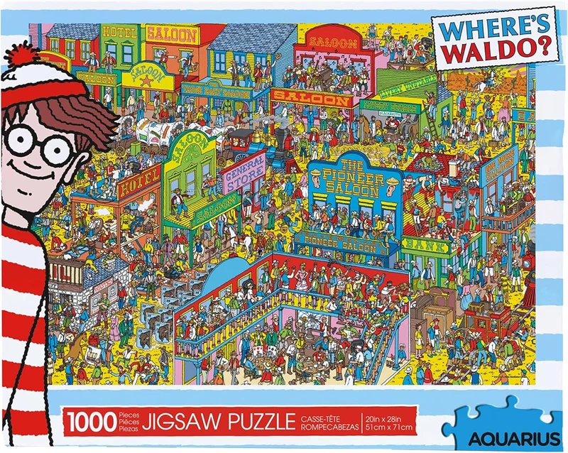 Where's Waldo - Wild Wild West (1000pcs)
