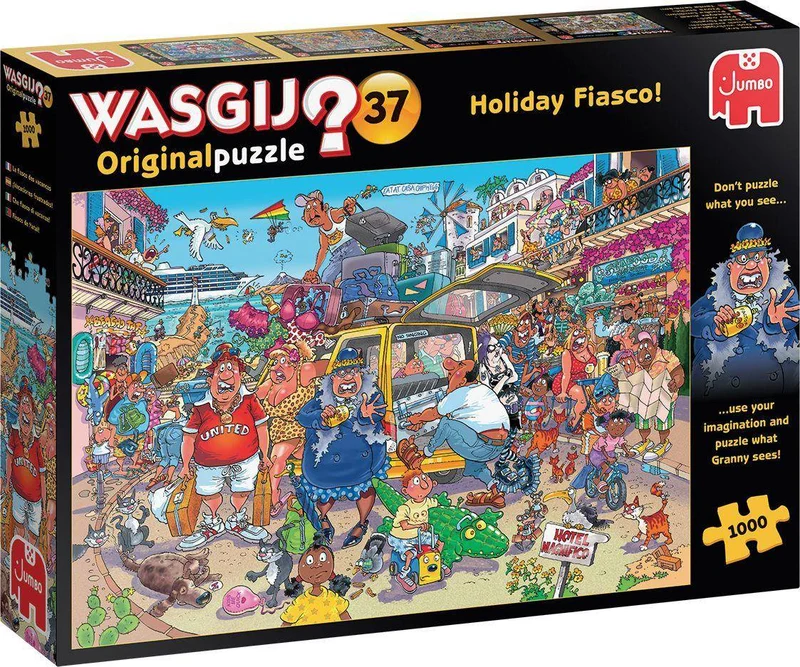 Wasgij Original 37: Ferien-Fiasko!, 1000 T.