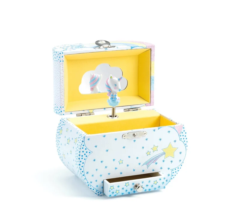 Schatulle mit Spieluhr – Einhorn
