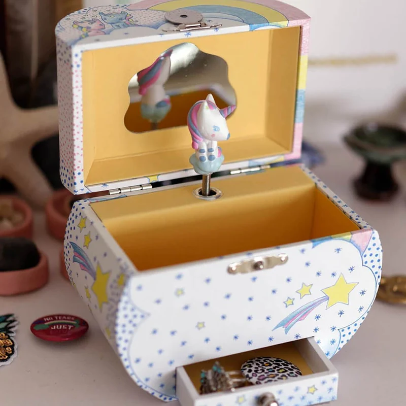 Schatulle mit Spieluhr – Einhorn