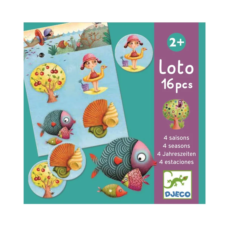 Lernspiel Lotto – 4 Jahreszeiten