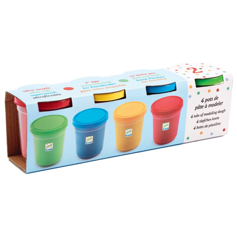 Modelliermasse - 4 Farben