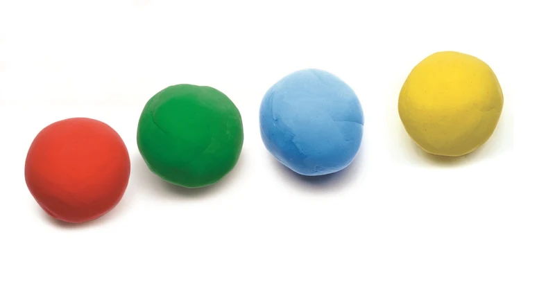 Modelliermasse - 4 Farben