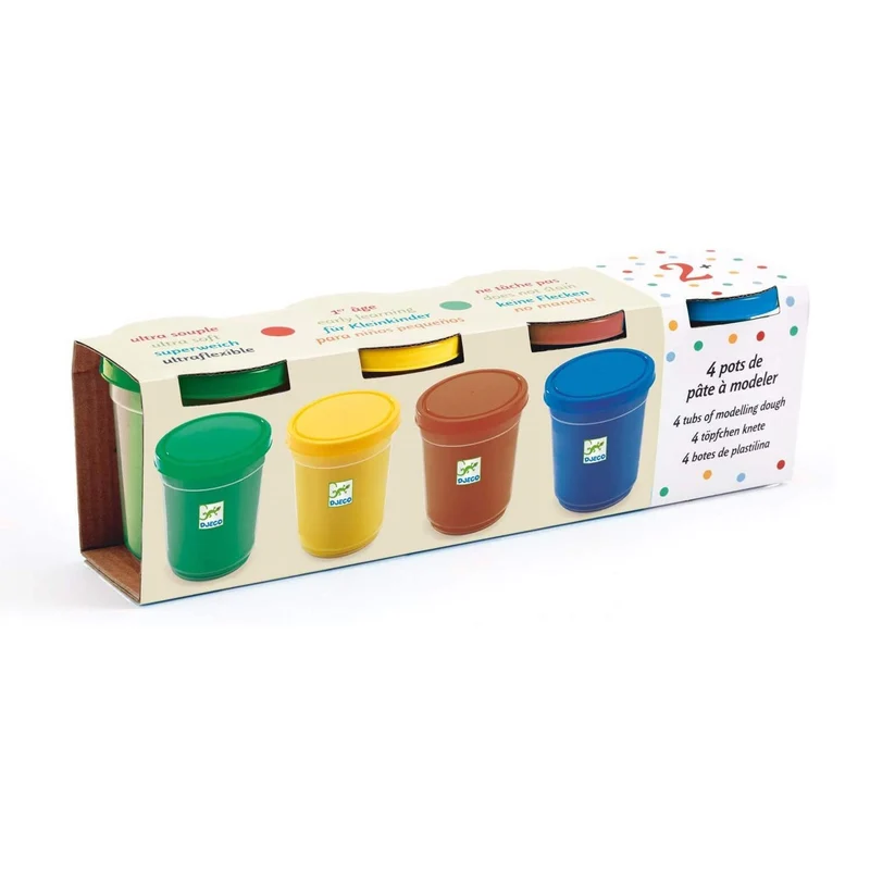 Modelliermasse - Nature 4 Farben