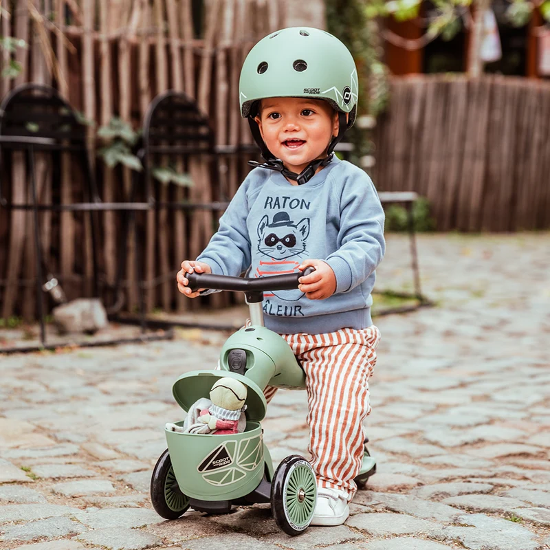 Laufrad und Fahrrad 2in1 Highwaykick 1 Lifestyle 1-5 Jahre - Green Lines