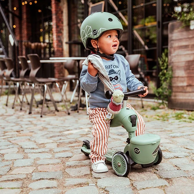 Laufrad und Fahrrad 2in1 Highwaykick 1 Lifestyle 1-5 Jahre - Green Lines