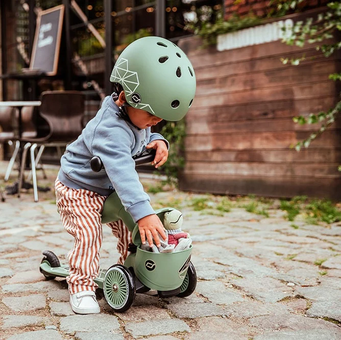 Laufrad und Fahrrad 2in1 Highwaykick 1 Lifestyle 1-5 Jahre - Green Lines