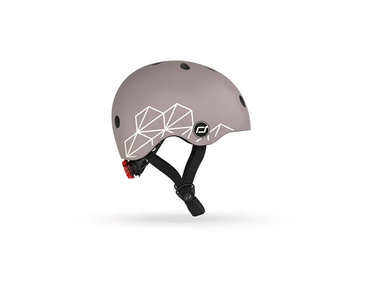 Kinderhelm XXS-S 1-5 Jahre - Brown Lines