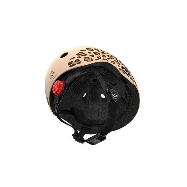 Kinderhelm XXS-S 1-5 Jahre - Leopard