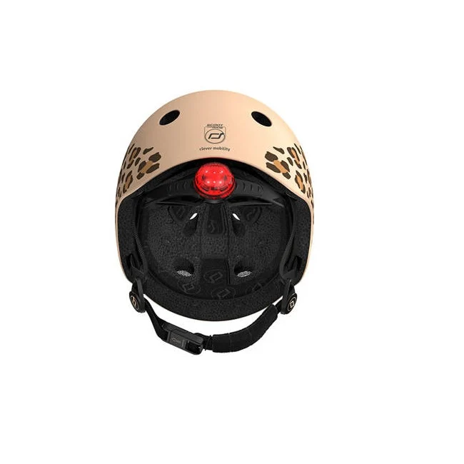 Kinderhelm XXS-S 1-5 Jahre - Leopard