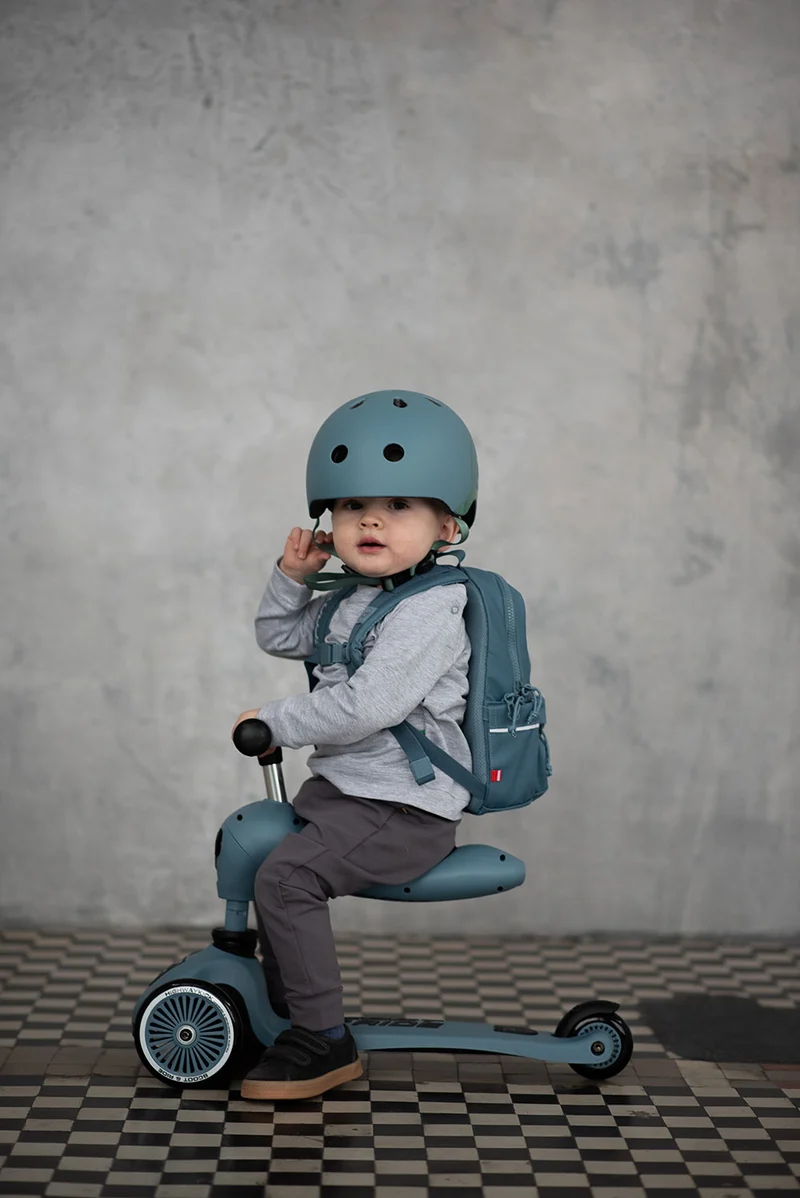 Kinderhelm 3+ S-M - Steel