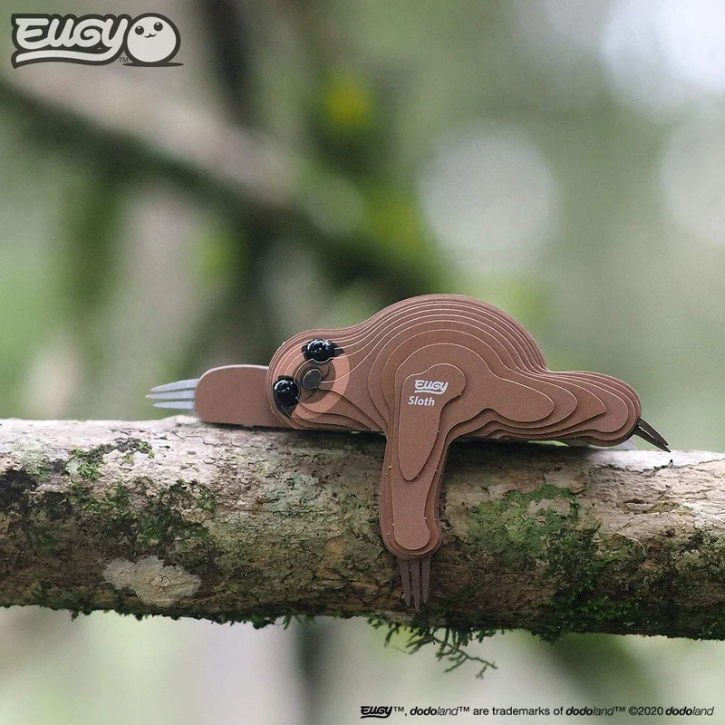 Öko-Puzzle 3D – Faultier