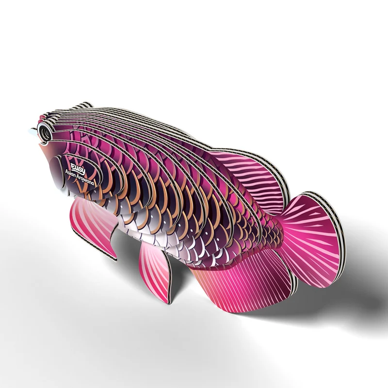 Öko-Puzzle 3D - Asiatischer Arowana