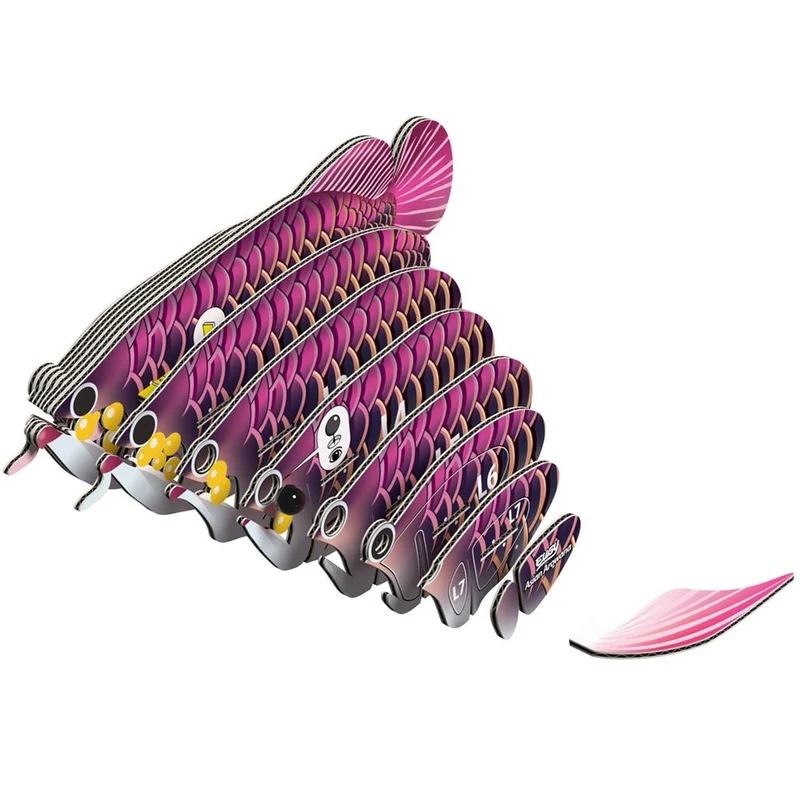 Öko-Puzzle 3D - Asiatischer Arowana