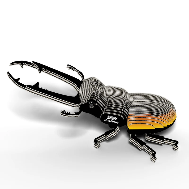 Öko-Puzzle 3D – Hirschkäfer