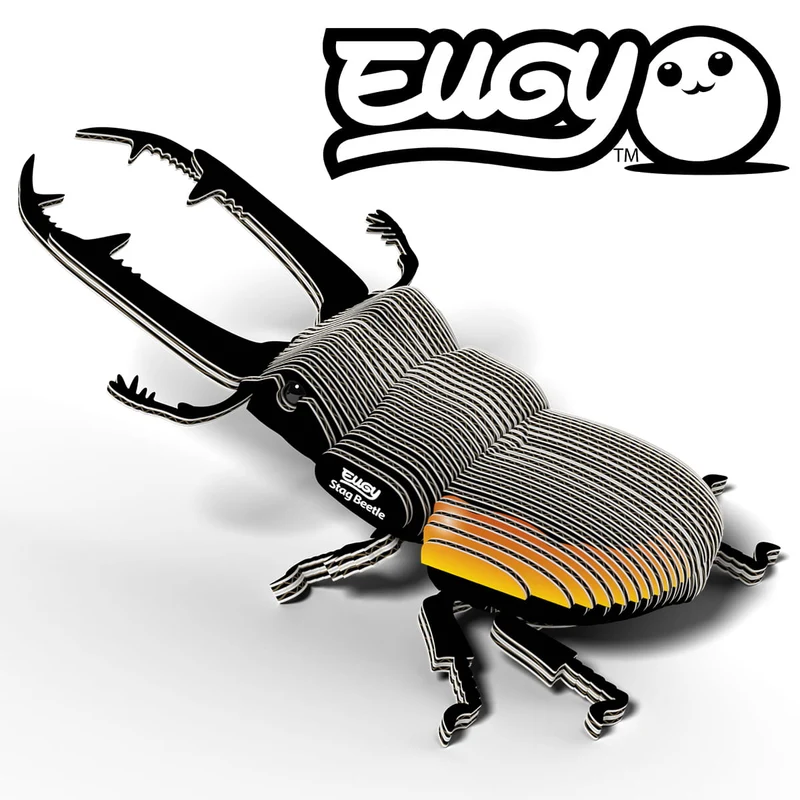 Öko-Puzzle 3D – Hirschkäfer