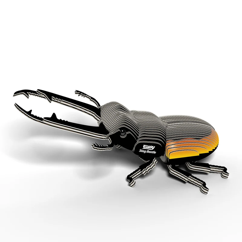 Öko-Puzzle 3D – Hirschkäfer