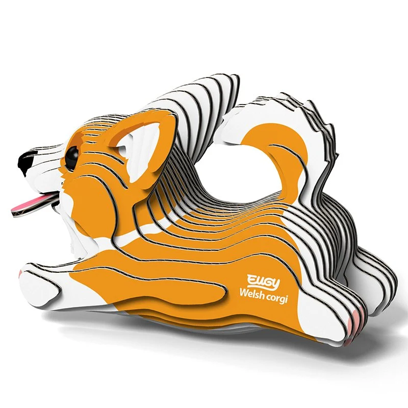 Öko-Puzzle 3D – Corgi