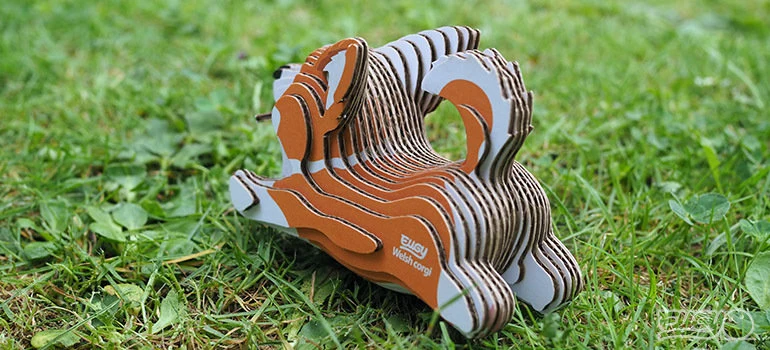 Öko-Puzzle 3D – Corgi