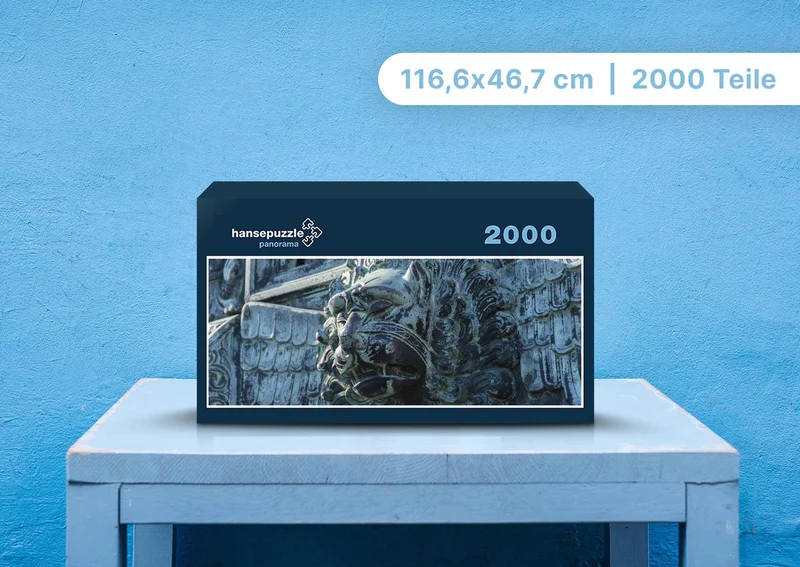 91806 Gebäude - Löwenkopf Puzzle