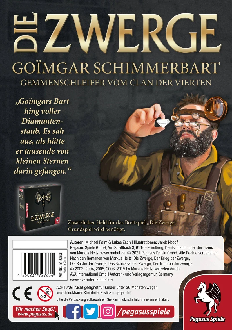 Die Zwerge Charakterpack: Goimgar