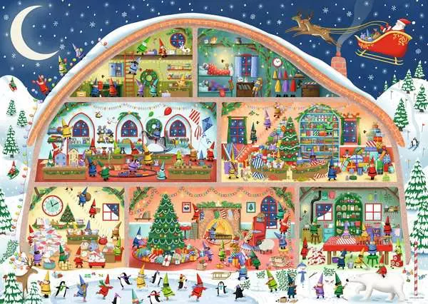 Ravensburger Santa's Workshop (1000pcs)