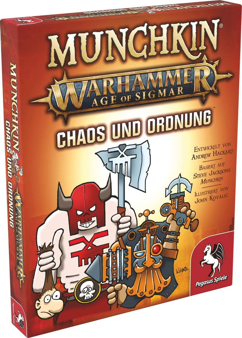 Munchkin Warhammer Age of Sigmar: Chaos und Ordnung [Erw.]