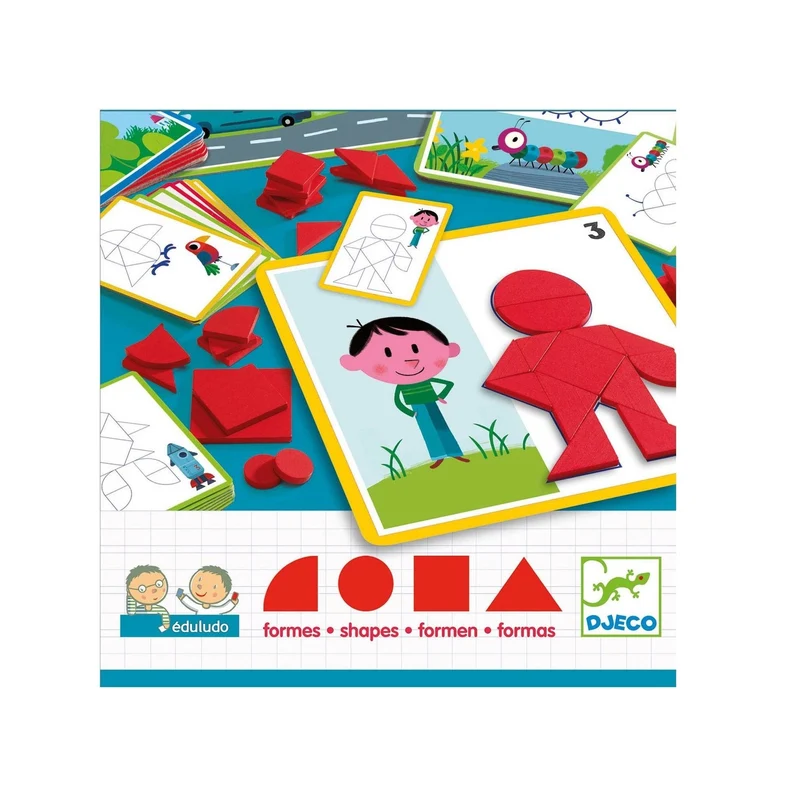 Eduludo-Puzzle - Formen