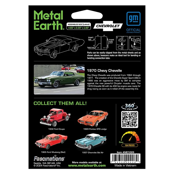 Metal Earth® - 3D 1970 Chevy Chevelle