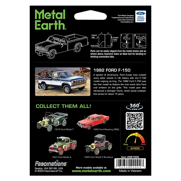 Metal Earth® - 3D 1982 Ford F-150