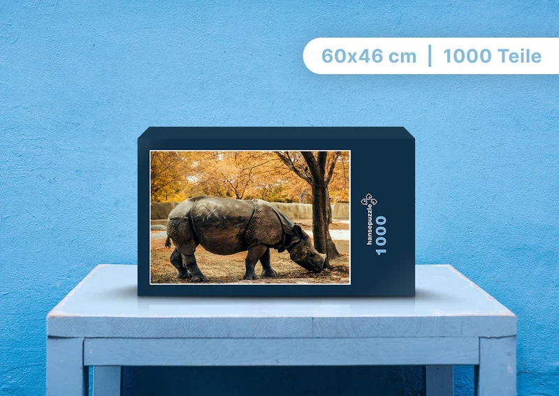 91850 Tierwelt - Nashorn Puzzle