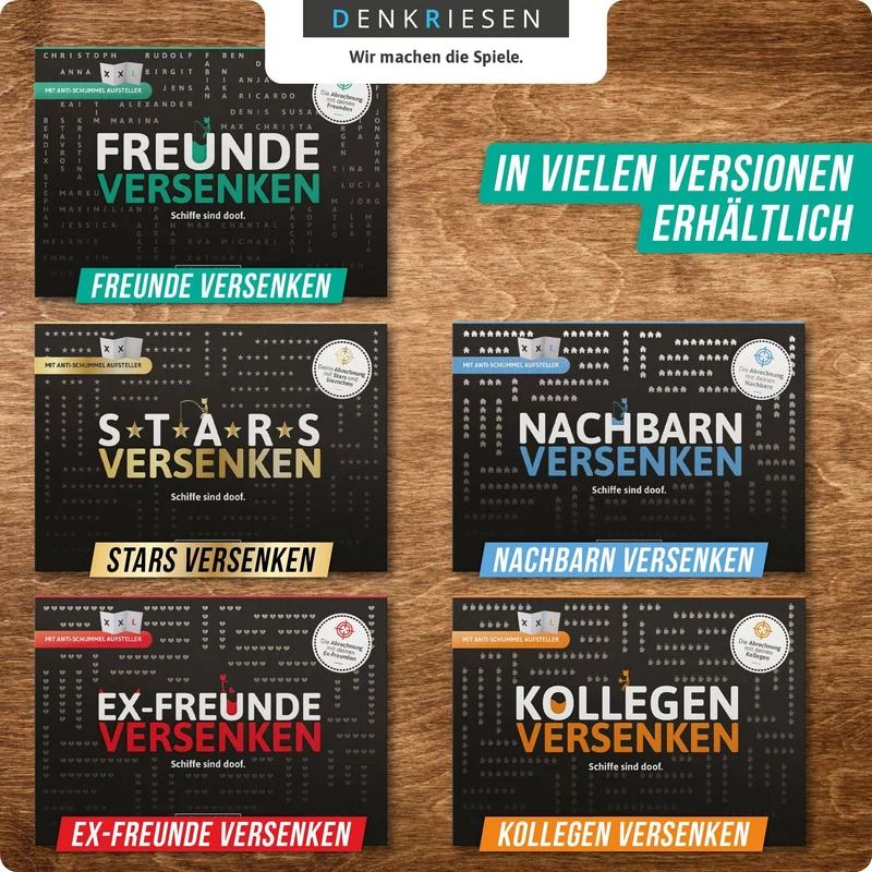 Freunde versenken