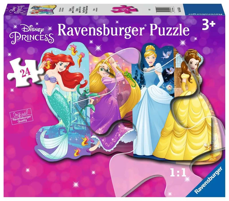 DMG Ravensburger Disney Princess - Pretty Princesses (24pcs Floor Puzzle) (DAMAGED BOX)